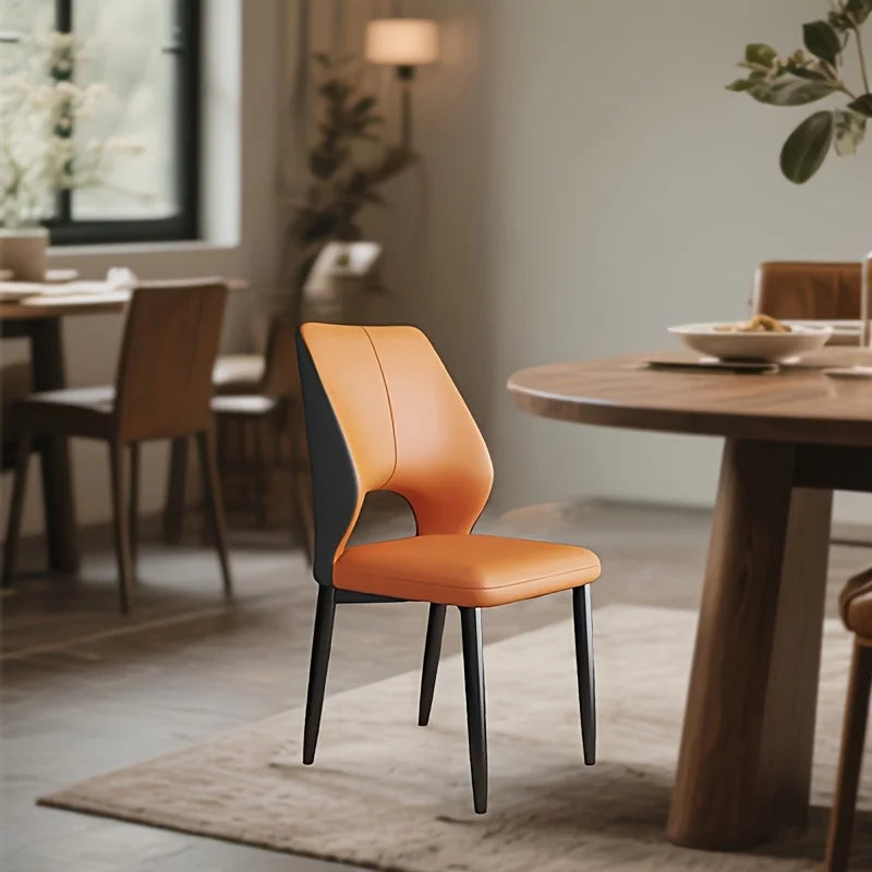 Italian Luxury Dining Chair Home Simple Modern Leisure Armchair