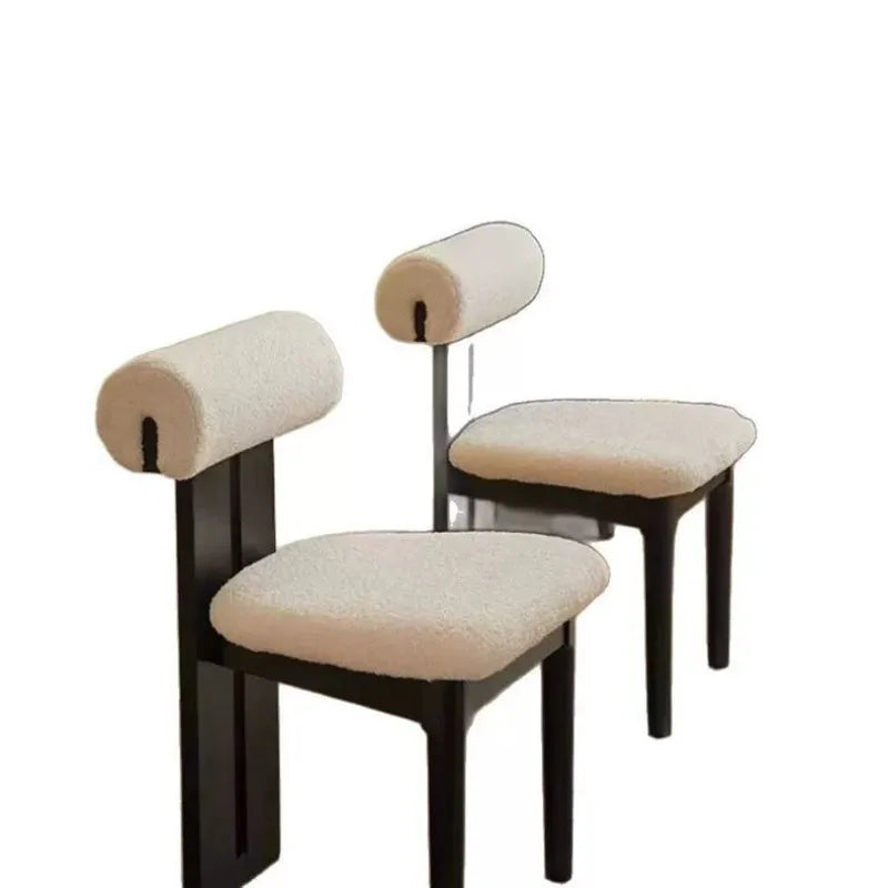 Nordic Light Luxury Solid Wood Dining Chair