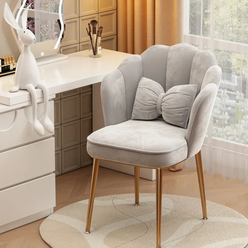 Makeup chair simple Internet celebrity stool backrest girls