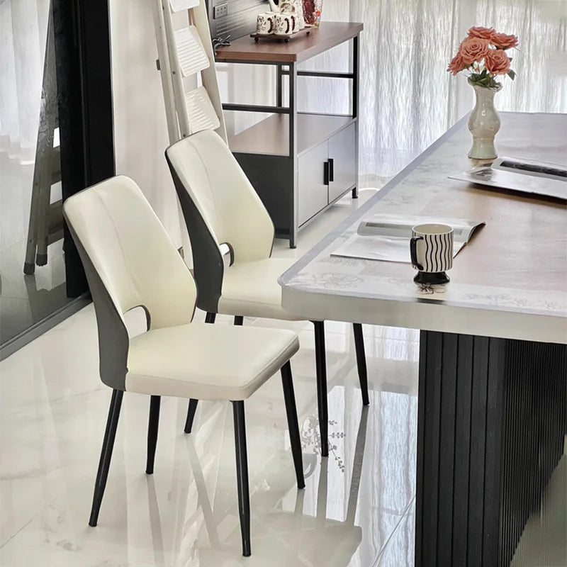 Italian Luxury Dining Chair Home Simple Modern Leisure Armchair