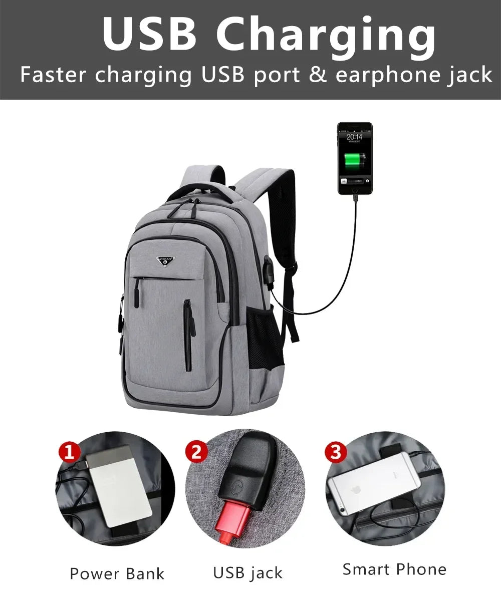 Large Capacity Backpack Men Laptop Backpacks