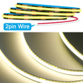 12V 24V Black PCB COB LED Strip Light