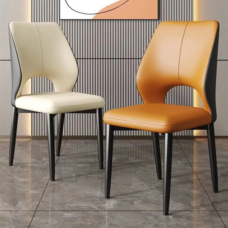 Italian Luxury Dining Chair Home Simple Modern Leisure Armchair
