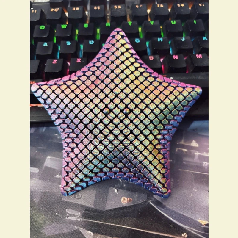 Fidget Toy Flexible Desk Decor 3D Printed Articulated