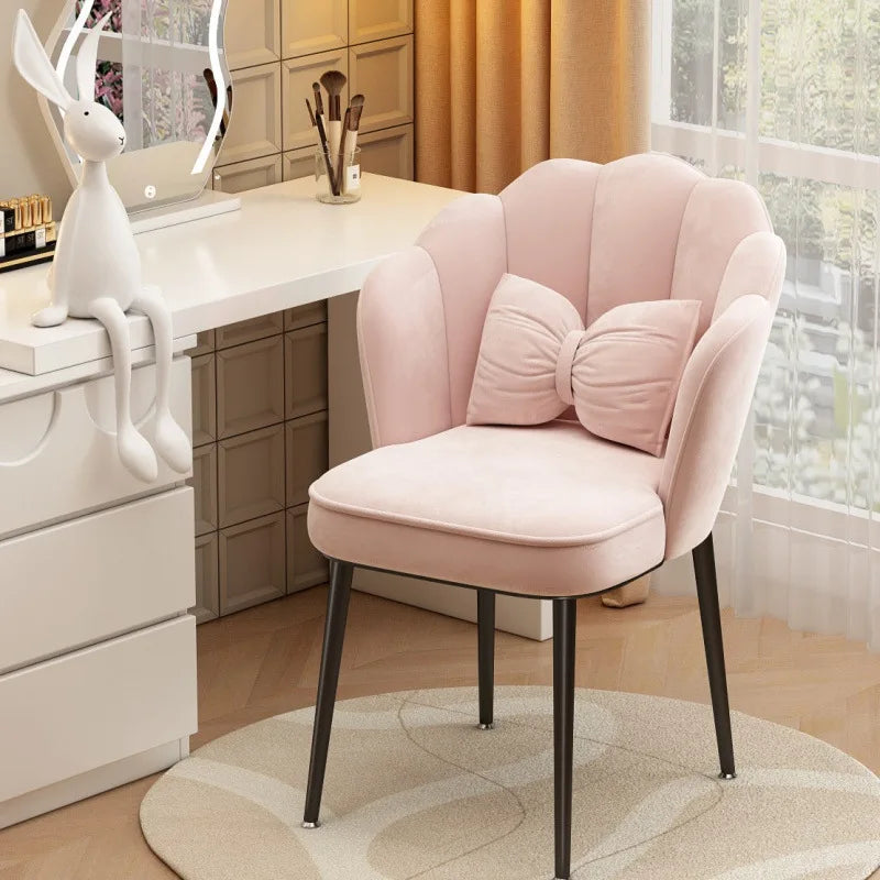 Makeup chair simple Internet celebrity stool backrest girls