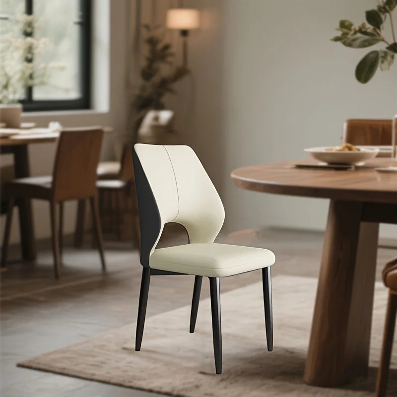 Italian Luxury Dining Chair Home Simple Modern Leisure Armchair