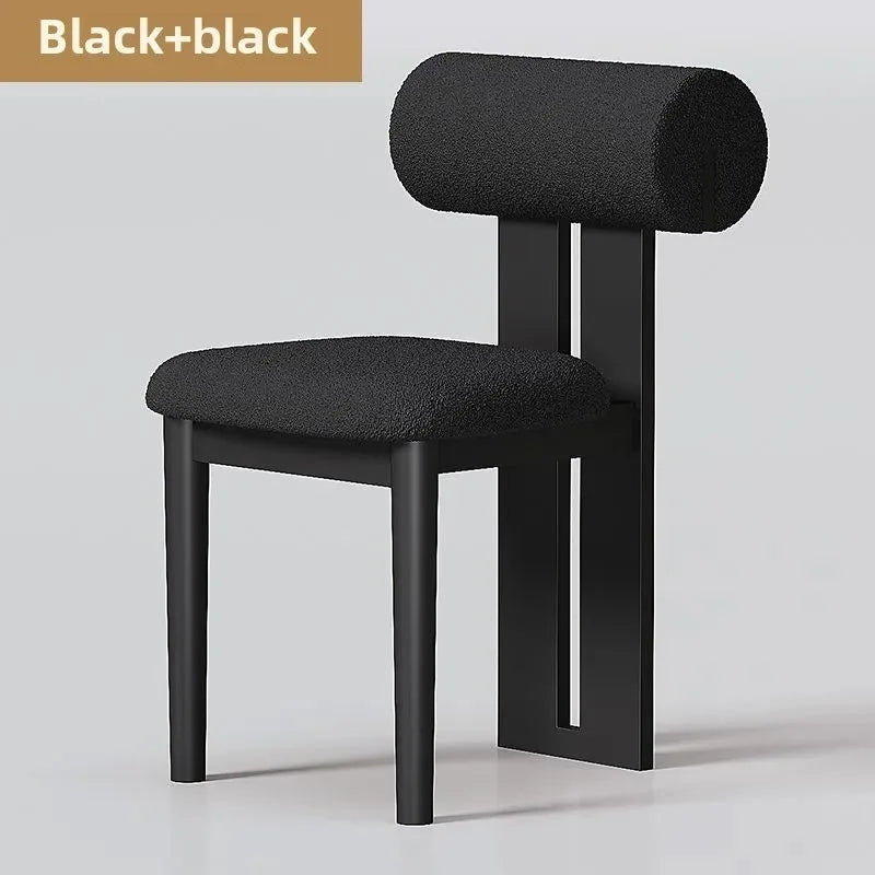 Nordic Light Luxury Solid Wood Dining Chair