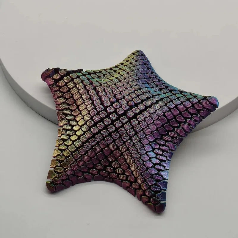 Fidget Toy Flexible Desk Decor 3D Printed Articulated
