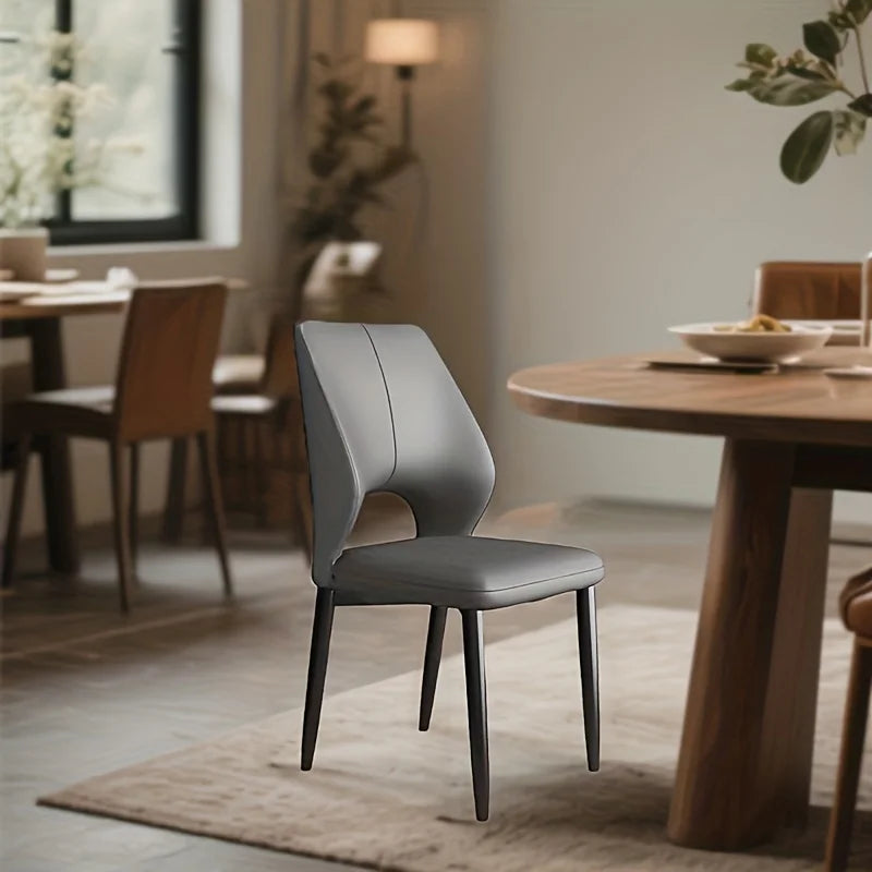 Italian Luxury Dining Chair Home Simple Modern Leisure Armchair