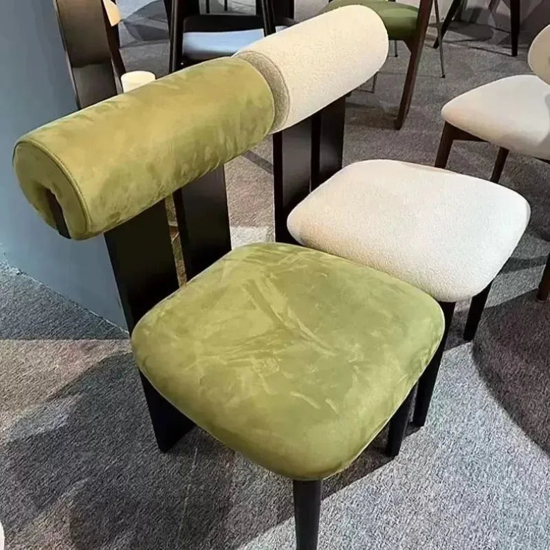 Nordic Light Luxury Solid Wood Dining Chair