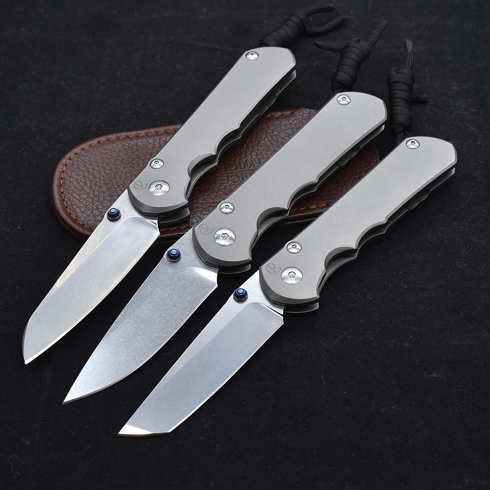 Chris Reeve CR S35VN Blade Ball Bearing  Stone Wash