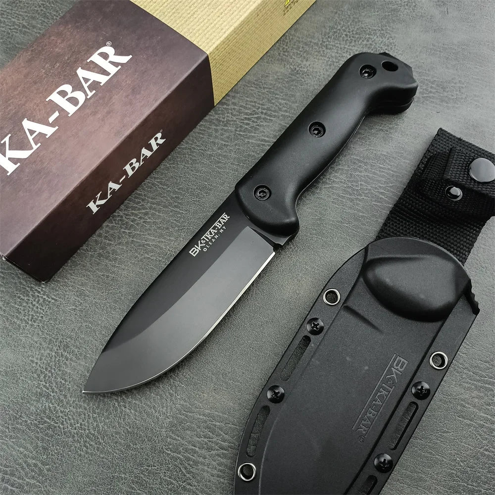 NEW KB Fixed Blade Knife BK2 Outdoor Camping Knife