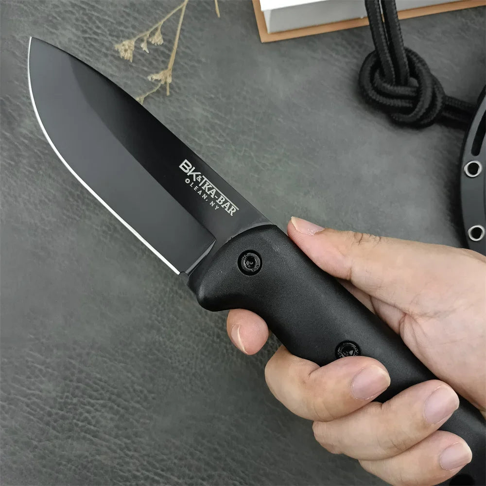 NEW KB Fixed Blade Knife BK2 Outdoor Camping Knife