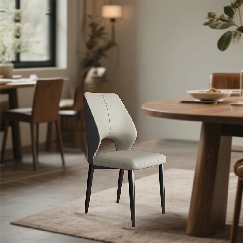 Italian Luxury Dining Chair Home Simple Modern Leisure Armchair