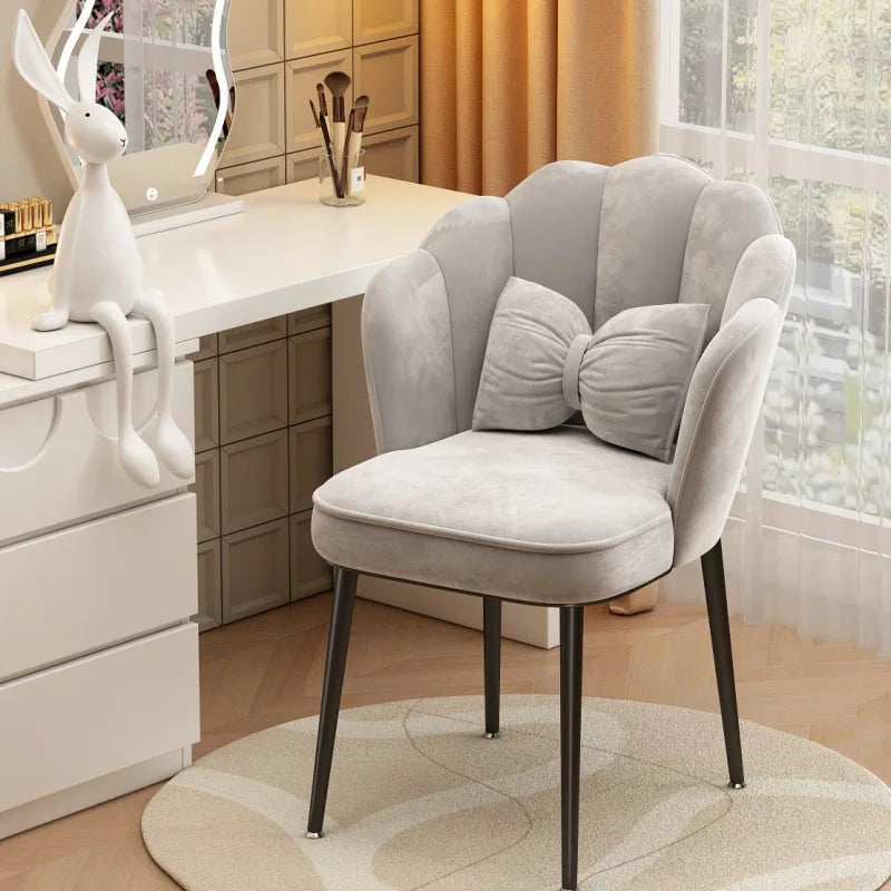 Makeup chair simple Internet celebrity stool backrest girls