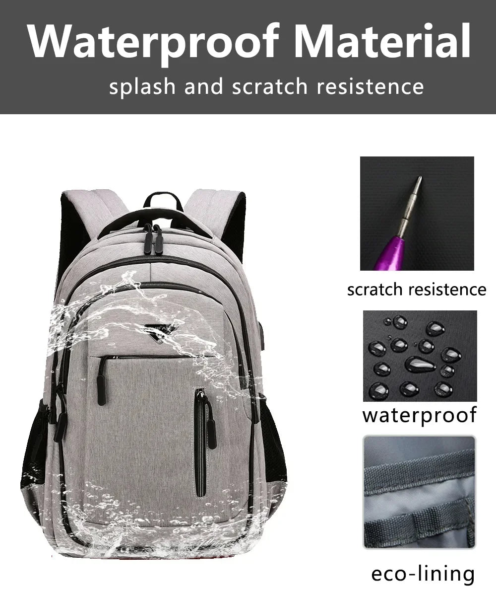 Large Capacity Backpack Men Laptop Backpacks
