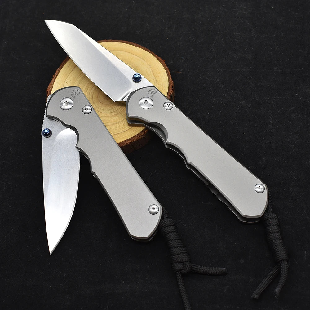 Chris Reeve CR S35VN Blade Ball Bearing  Stone Wash