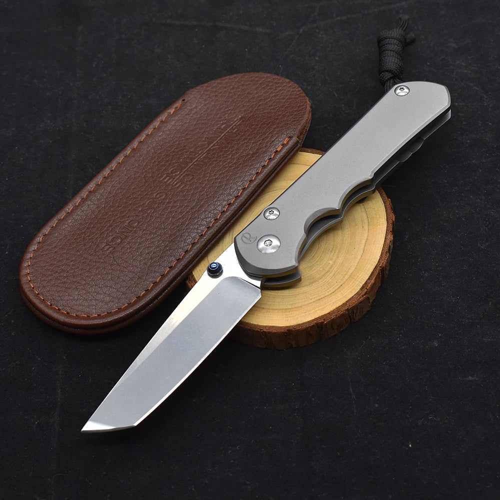 Chris Reeve CR S35VN Blade Ball Bearing  Stone Wash