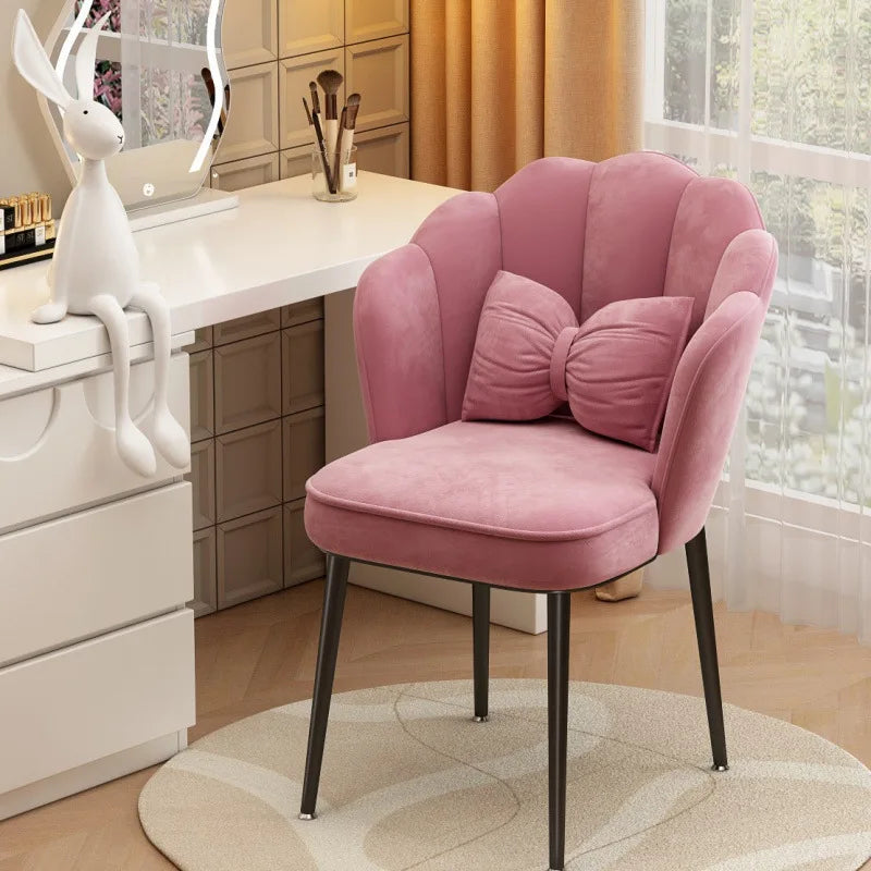 Makeup chair simple Internet celebrity stool backrest girls